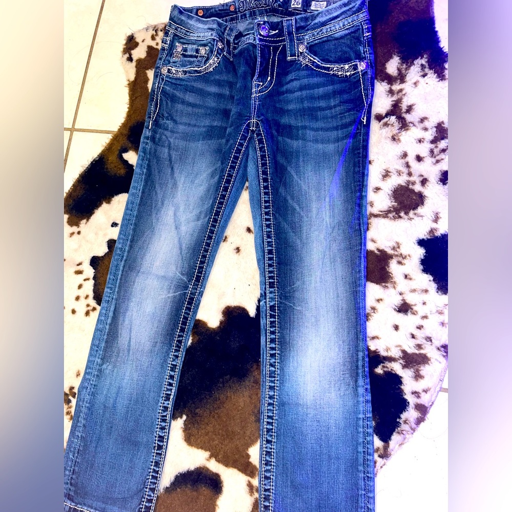 Signature Cropped Miss Me Jeans 👖 💙